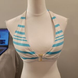 Ralph Lauren Striped Bikini Top Size Medium